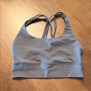 Lululemon Olive Green Longline Energy Bra